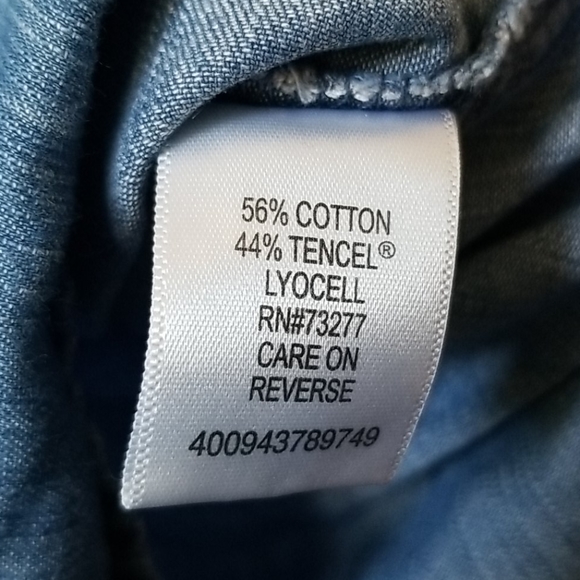 Denim long sleeved top - Picture 8 of 8